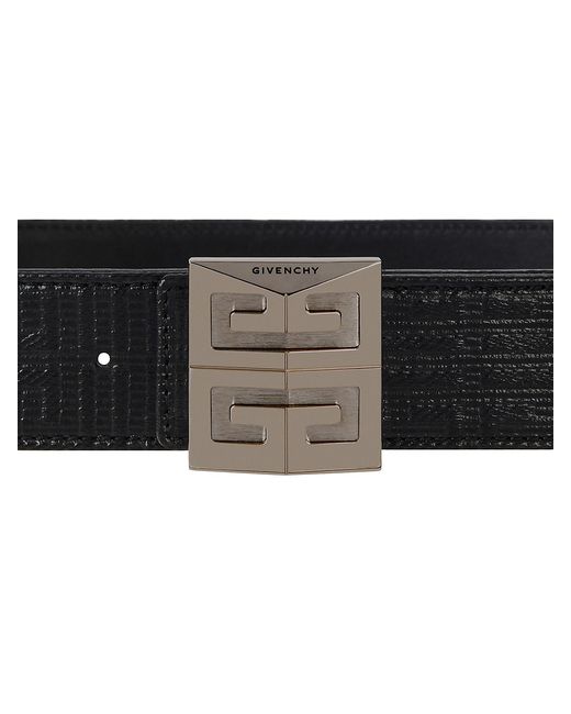 Givenchy 4G Reversible Belt in and Coated Canvas