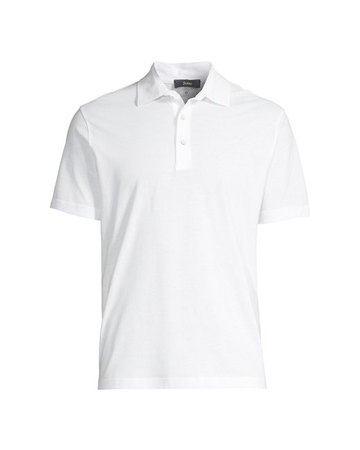 Herno Jersey Crepe Polo Shirt