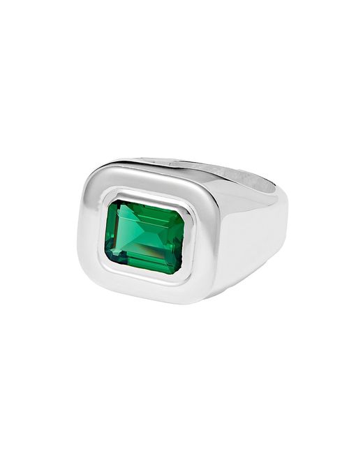 Hatton Labs Emerald Cut Signet Ring