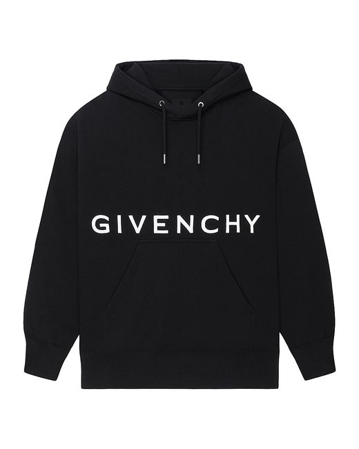 Givenchy Slim Fit Hoodie in Embroidered Felpa