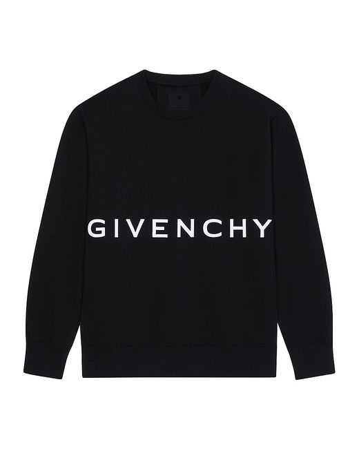 Givenchy Slim Fit Sweatshirt in Embroidered Felpa