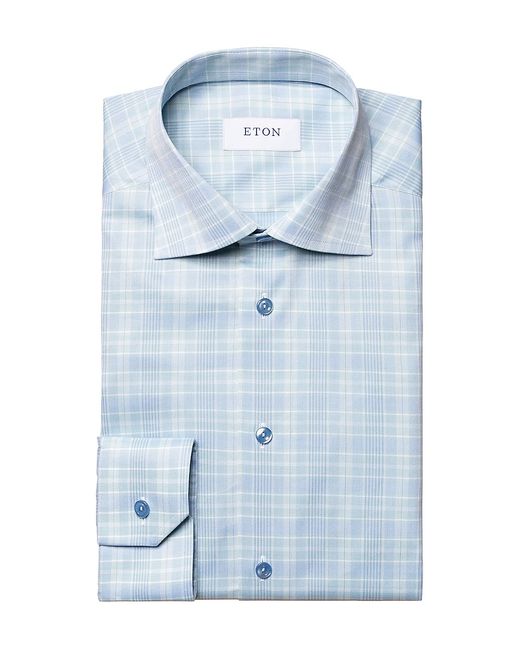 Eton Cotton Checkered Shirt