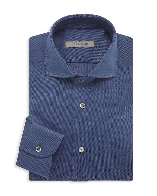 Corneliani Cotton Button-Front Shirt