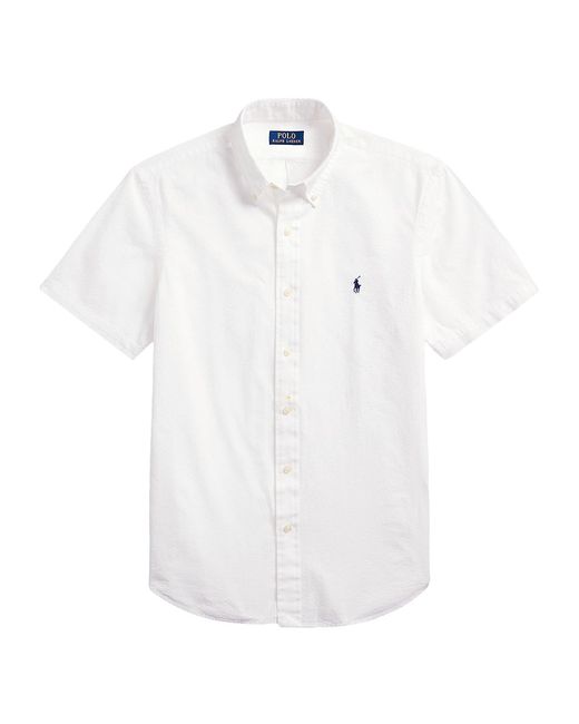Polo Ralph Lauren Classic-Fit Cotton Seersucker Short-Sleeve Shirt
