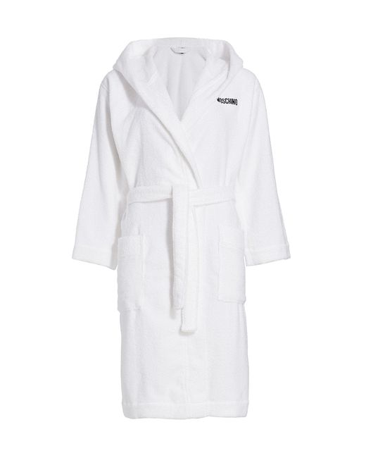 Moschino Belted Terry Cloth Robe