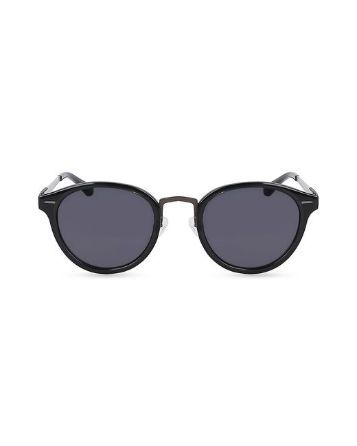Shinola Arrow 50MM Round Sunglasses