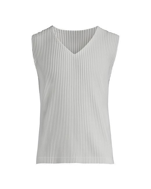 Homme Pliss Issey Miyake Flowers And Vases Basics Pleated T-Shirt