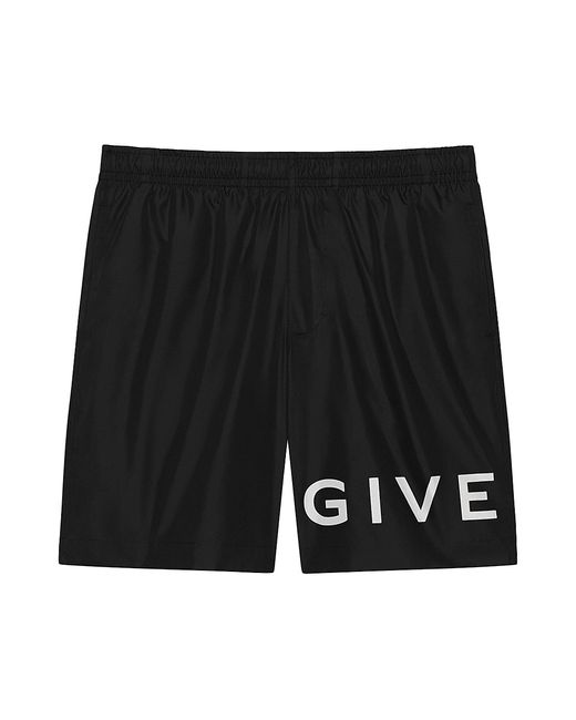 Givenchy Logo Swim Shorts