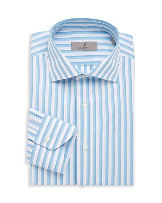Canali Striped Dress Shirt