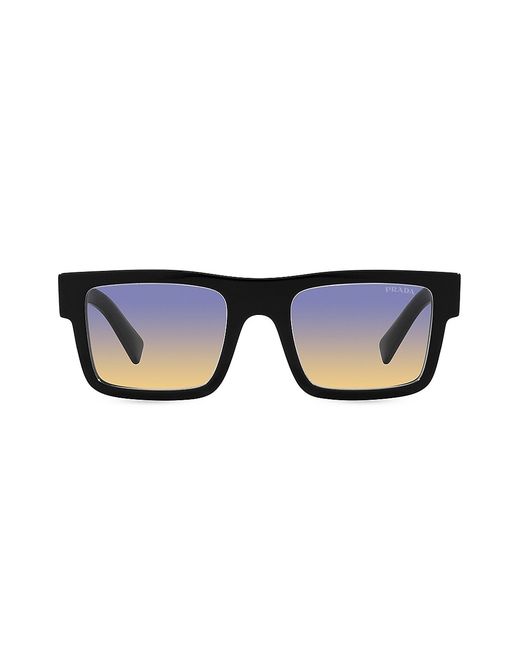 Prada 52MM Rectangular Sunglasses