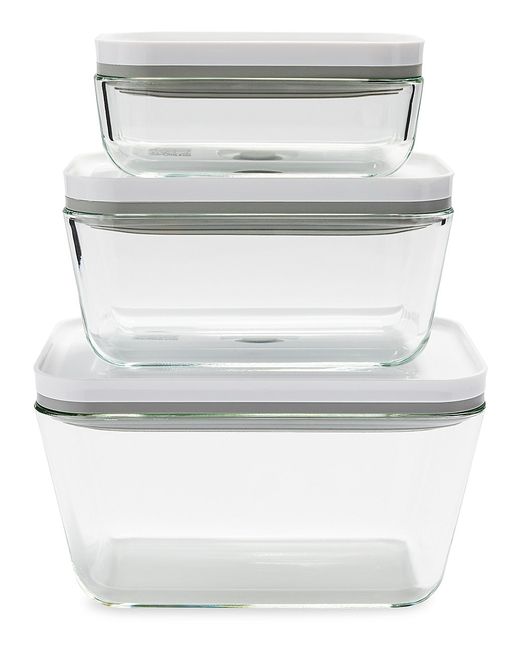 Zwilling J.A. Henckels Fresh Save Assorted 3-Piece Glass Vacuum Box Set