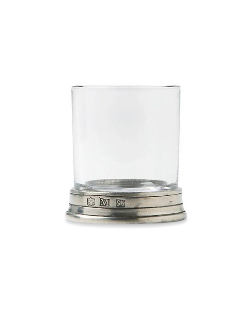 Match Neat Crystal Pewter Shot Glass