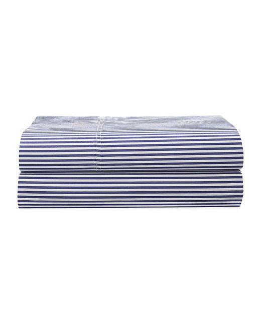 Ralph Lauren Organic Shirting Stripe 400-Thread Count Flat Sheet Queen