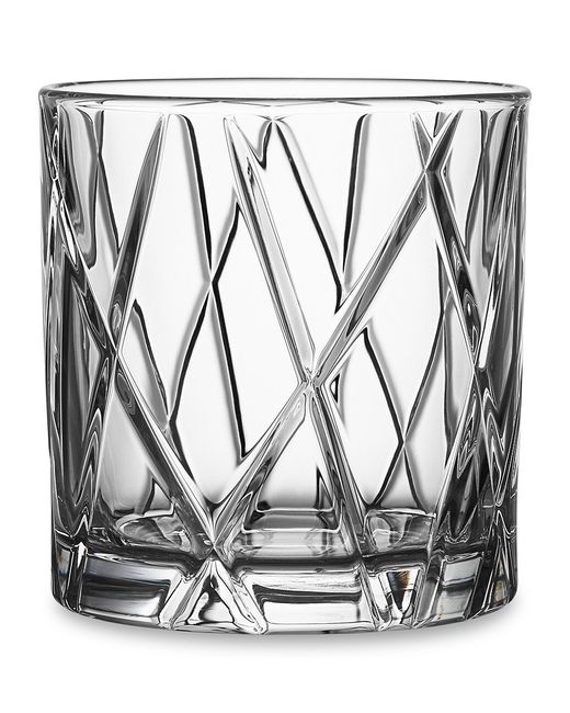 Orrefors City 4-Piece Double Old-Fashioned Glass Set