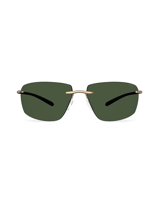 Silhouette Streamline Biscayne Bay 64MM Rectangular Sunglasses
