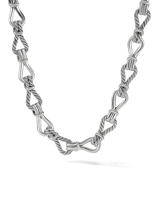 David Yurman Thoroughbred Loop Chain Link Necklace