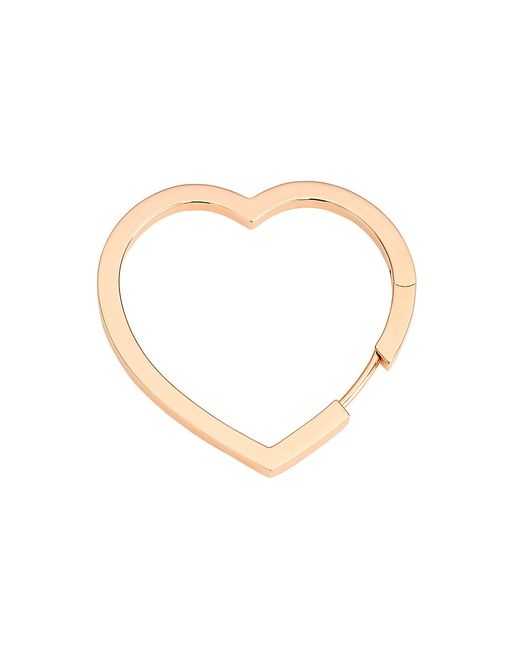 Repossi Antifer 18K Gold Heart Hoop Earrings