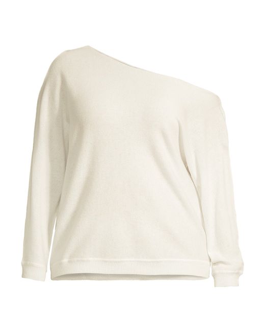 Minnie Rose Off-The-Shoulder Sweater
