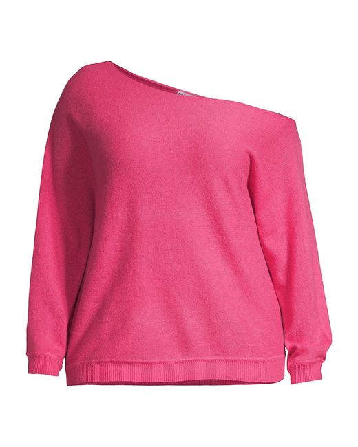 Minnie Rose Off-The-Shoulder Sweater