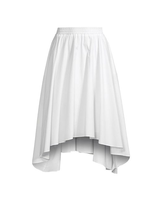 Michael Michael Kors Asymmetric Poplin Midi-Skirt