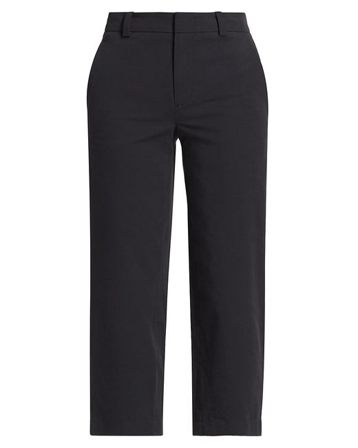 Vince Washed Mid-Rise Crop Pants