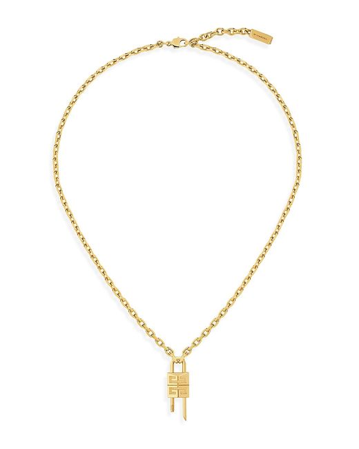 Givenchy Lock Necklace with 4G Padlock