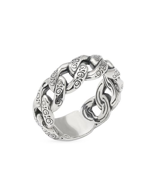 Konstantino Laconia Sterling Chain Ring