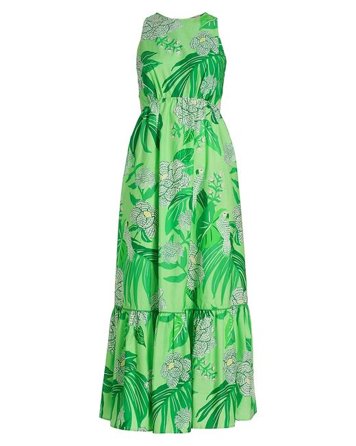 Farm Rio Dewdrop Floral Maxi Dress