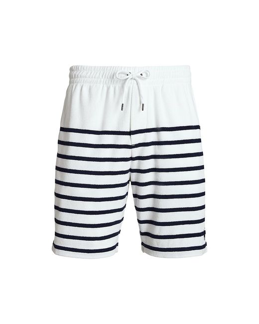 Polo Ralph Lauren Striped Terry Drawstring Shorts