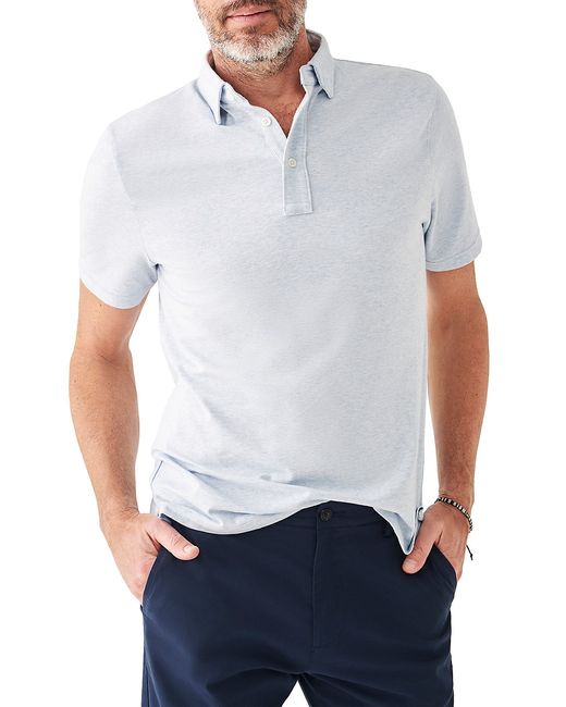 Faherty Brand Movement Cotton-Blend Polo Shirt