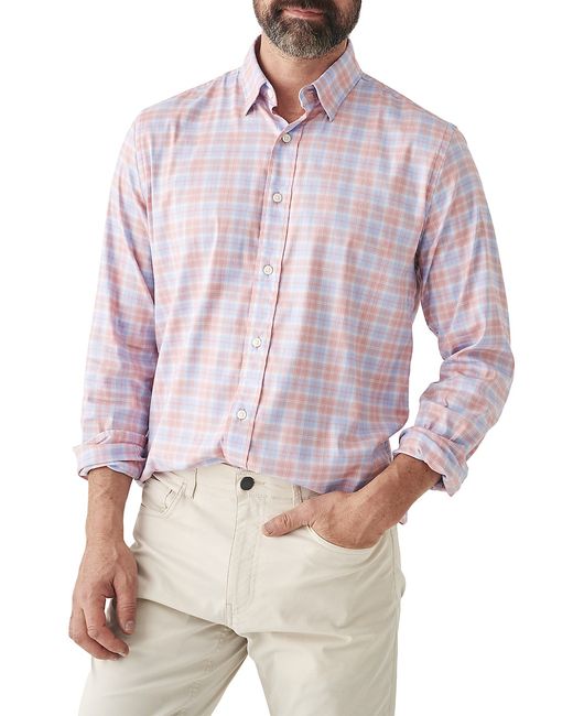 Faherty Brand The Movement Plaid Button-Up Shirt