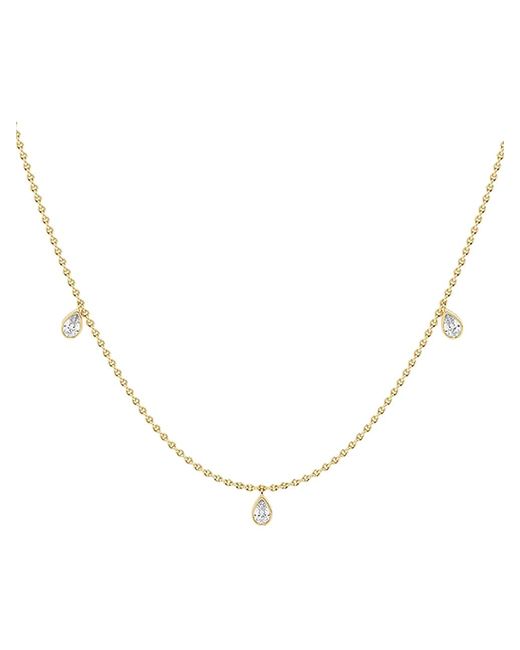 näas Romancing 14K 0.63 TCW Lab-Created Diamond Charm Necklace