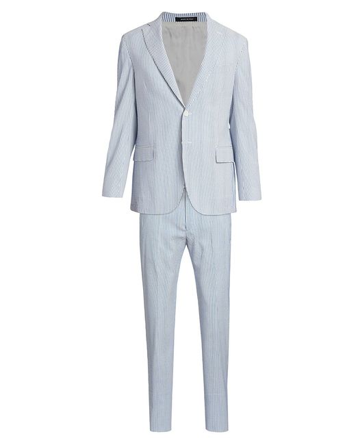 Saks Fifth Avenue COLLECTION Seersucker Two-Piece Suit
