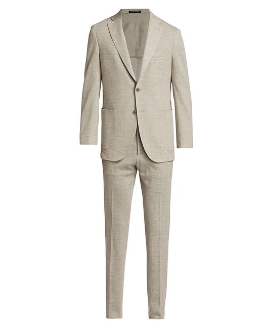 Saks Fifth Avenue COLLECTION Wool Cotton-Blend Suit