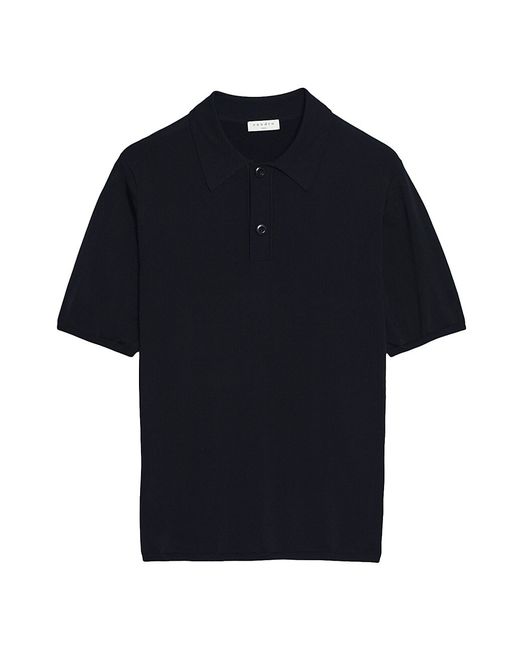 Sandro Short Sleeve Knitted Polo Shirt