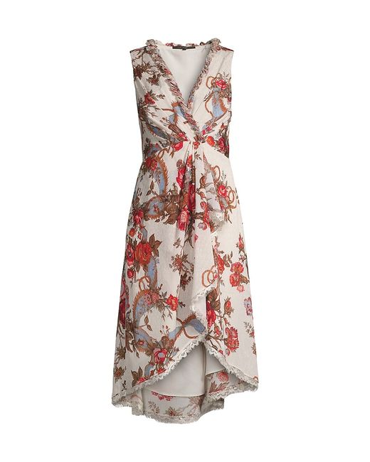 Kobi Halperin Carine Floral-Print Midi-Dress
