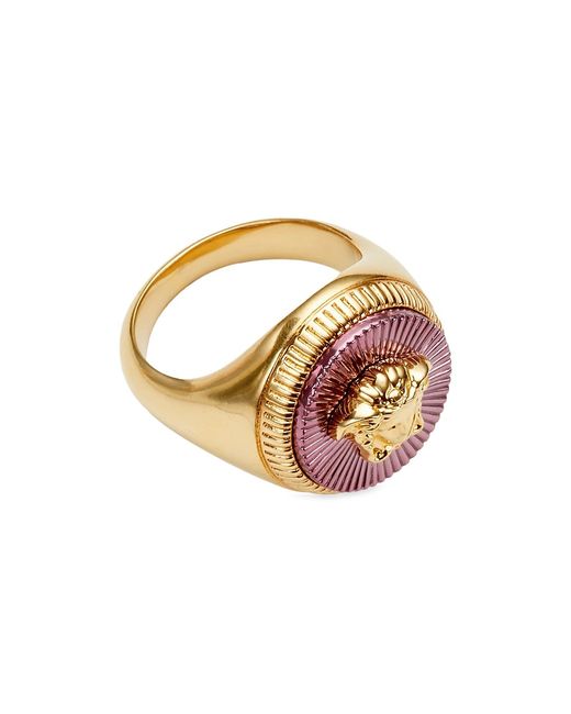 Versace Medusa Biggie Goldtone Ring