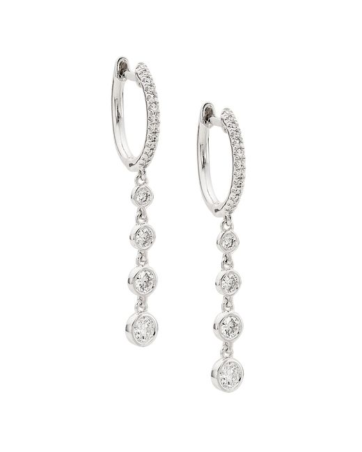 Saks Fifth Avenue Collection 14K 0.45 TCW Diamond Drop Earrings
