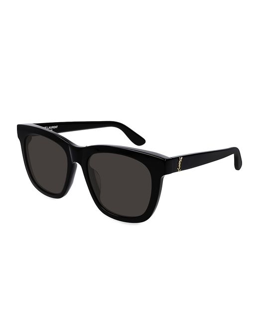Saint Laurent SL M24/K Monogram 55MM Rectangular Sunglasses