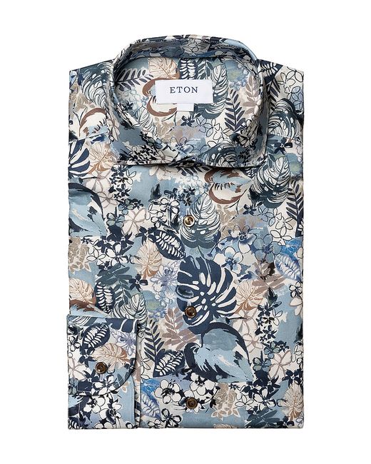 Eton Slim-Fit Floral Shirt 15