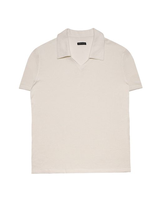 Monfrère Open-Collar Polo Shirt Small