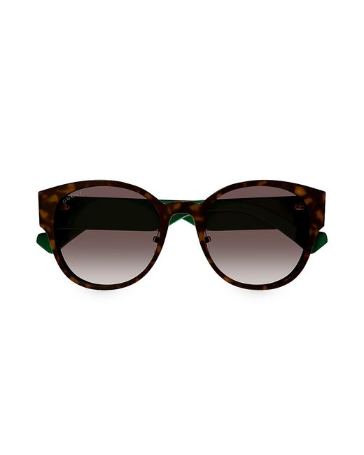 Gucci Web Studi 56MM Round Sunglasses
