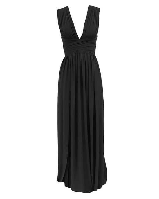 Dress the population Jaclyn Sleeveless Pleated Gown
