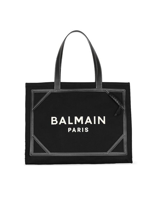 Balmain B-Army Monogram Shopper Tote Bag