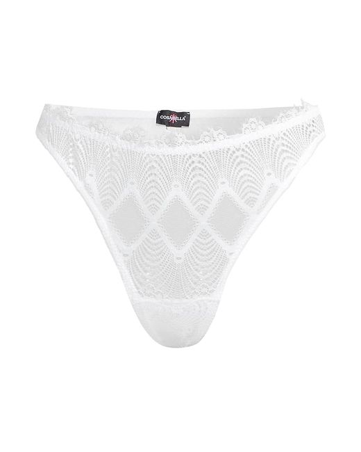 Cosabella Allure High-Waisted Thong Small