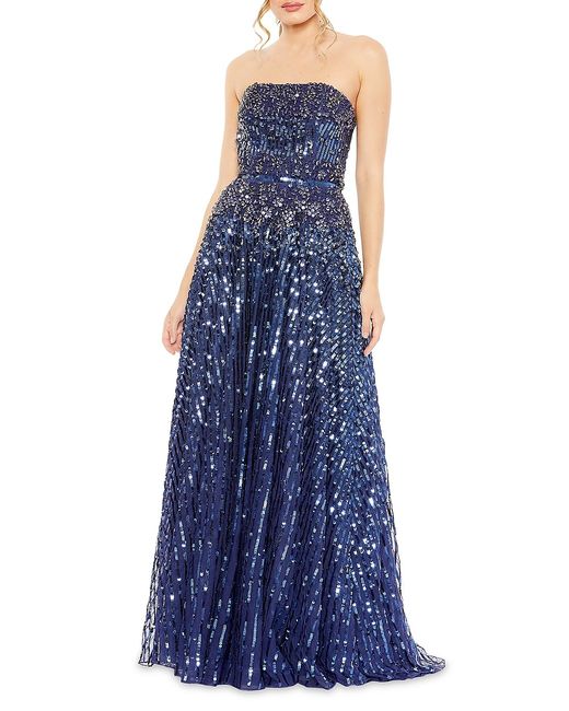 Mac Duggal Embellished Strapless Gown 4