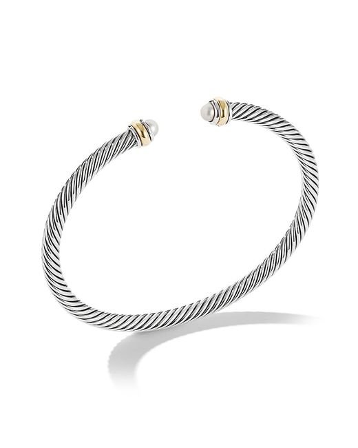David Yurman Cable Classics Bracelet with 18K Gold