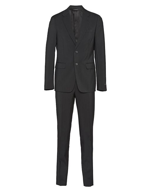 Prada Single Breasted And Mohair Suit 36