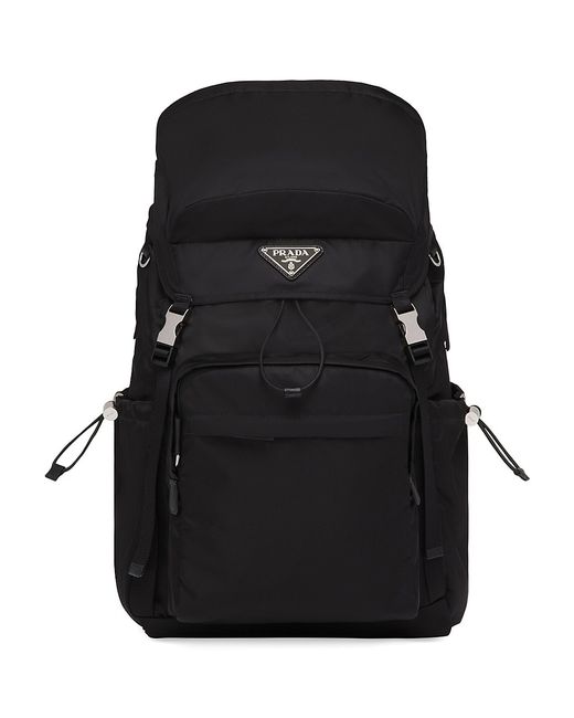 Prada Re-Nylon and Saffiano Leather Backpack