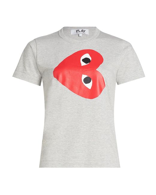 Comme Des Garçons Play Play Heart Logo T-Shirt XS
